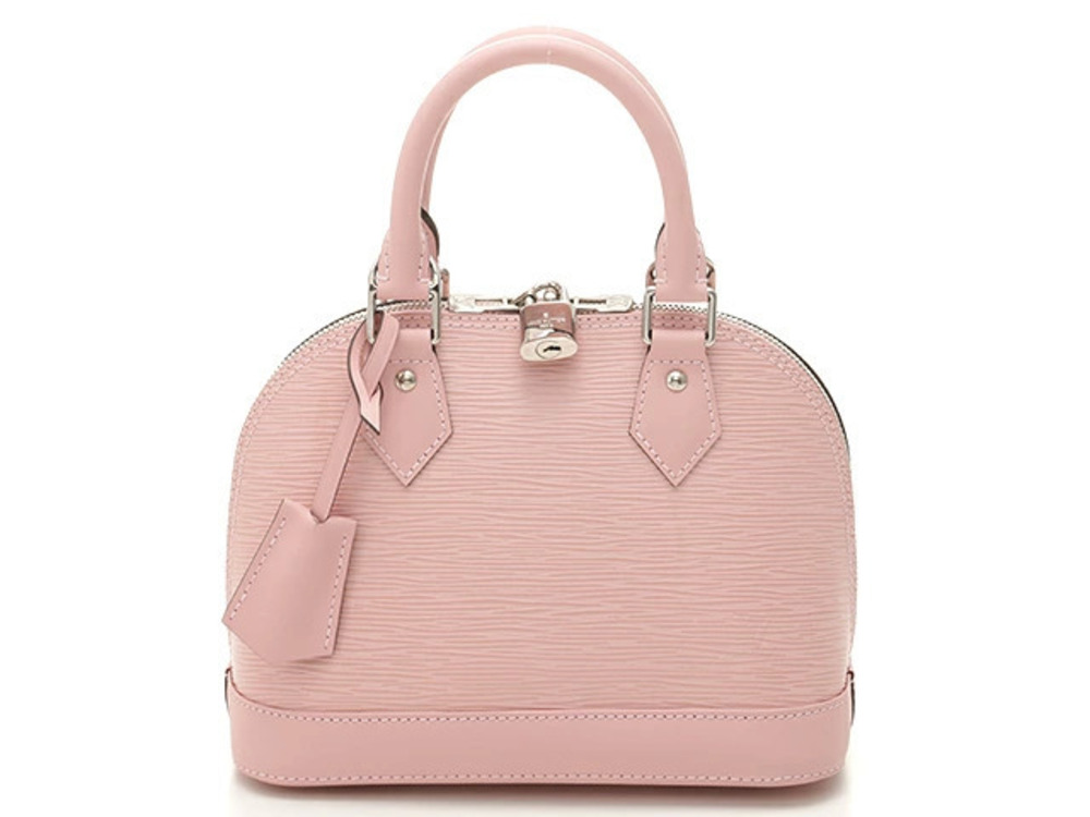 LOUIS VUITTON Alma Epi Rose Pink Ballerine bag